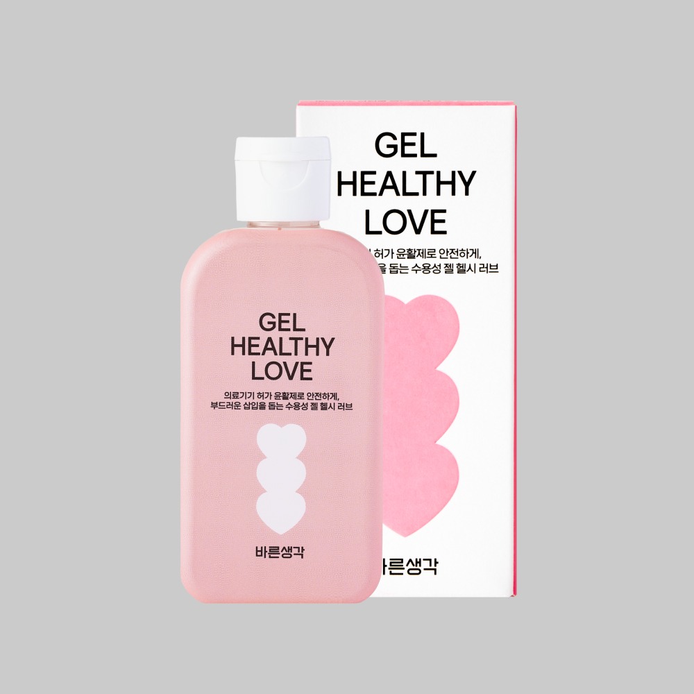 [식약처 허가 윤활제/의료기기] 젤 헬시 러브 100g